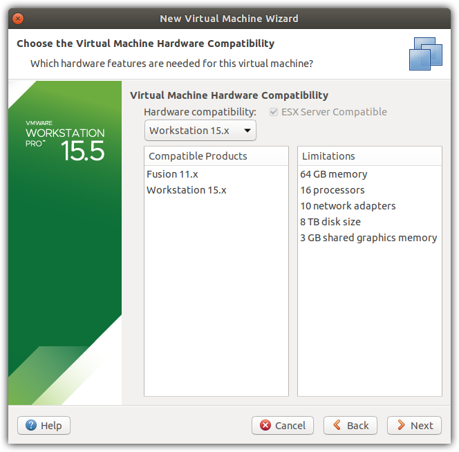 VM for Arch - Virtual hardware compatibility